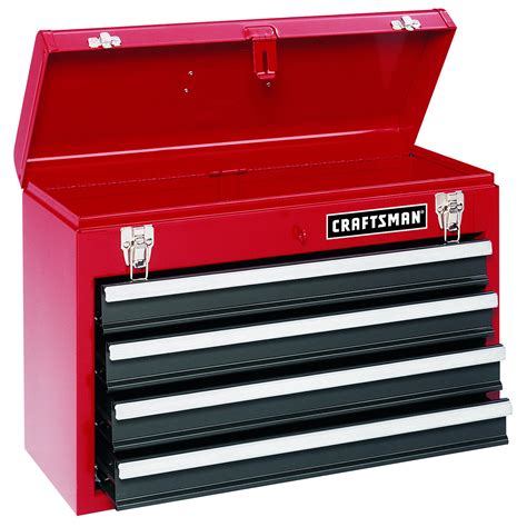 black metal 4 drawer craftsman tool box ace hardware photo|Craftsman Tool Boxes, Chests, & Cabinets .